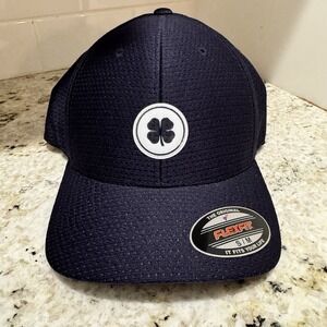 NEW Black Clover Live Lucky Clear Vision #2 Navy Fitted S/M Golf Hat/Cap Mesh‎